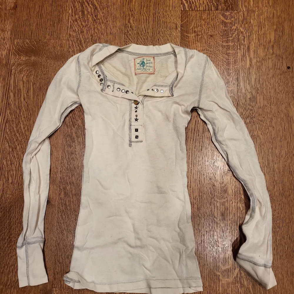 Free people long sleeve thermal xs